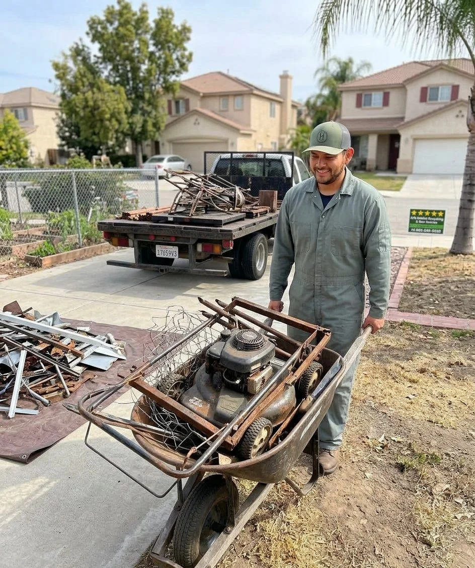 Get top-rated, reliable yard and property cleanup services in Temecula. Jose clears out scrap metal, old appliances, and junk to keep your property compliant.