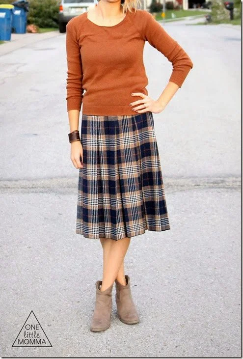 Trend Spotting: Plaid and Pleats