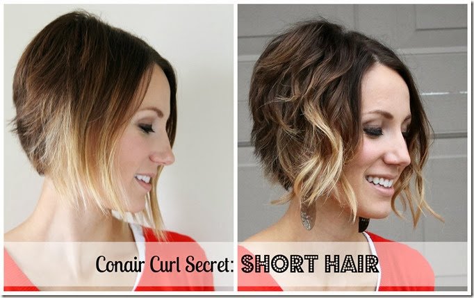 How to Curl Short Hair with Conair Curl Secret- Tutorial