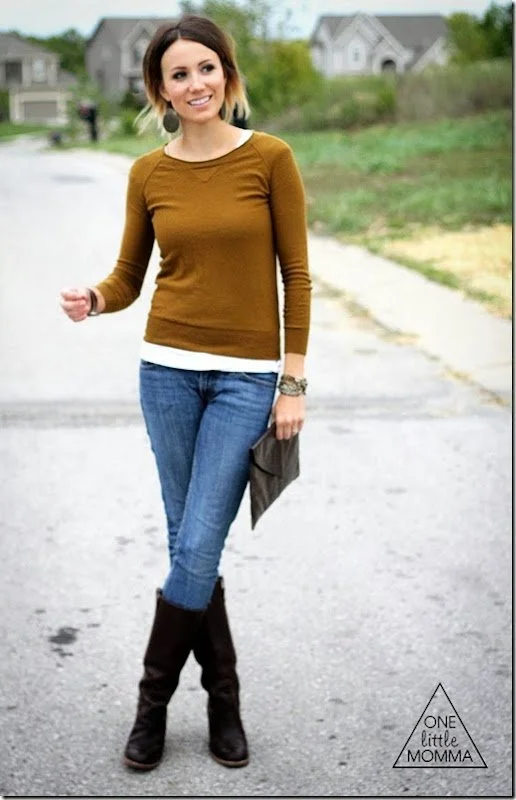 What I Wore- Hazel and Chocolate