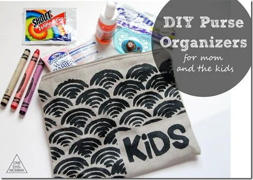 Personalized Purse Organizers for Momma and the Kids