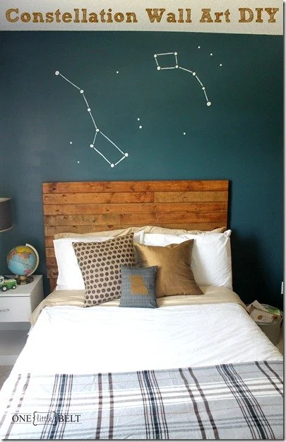 Constellation Wall Art- DIY Big Dipper and Little Dipper