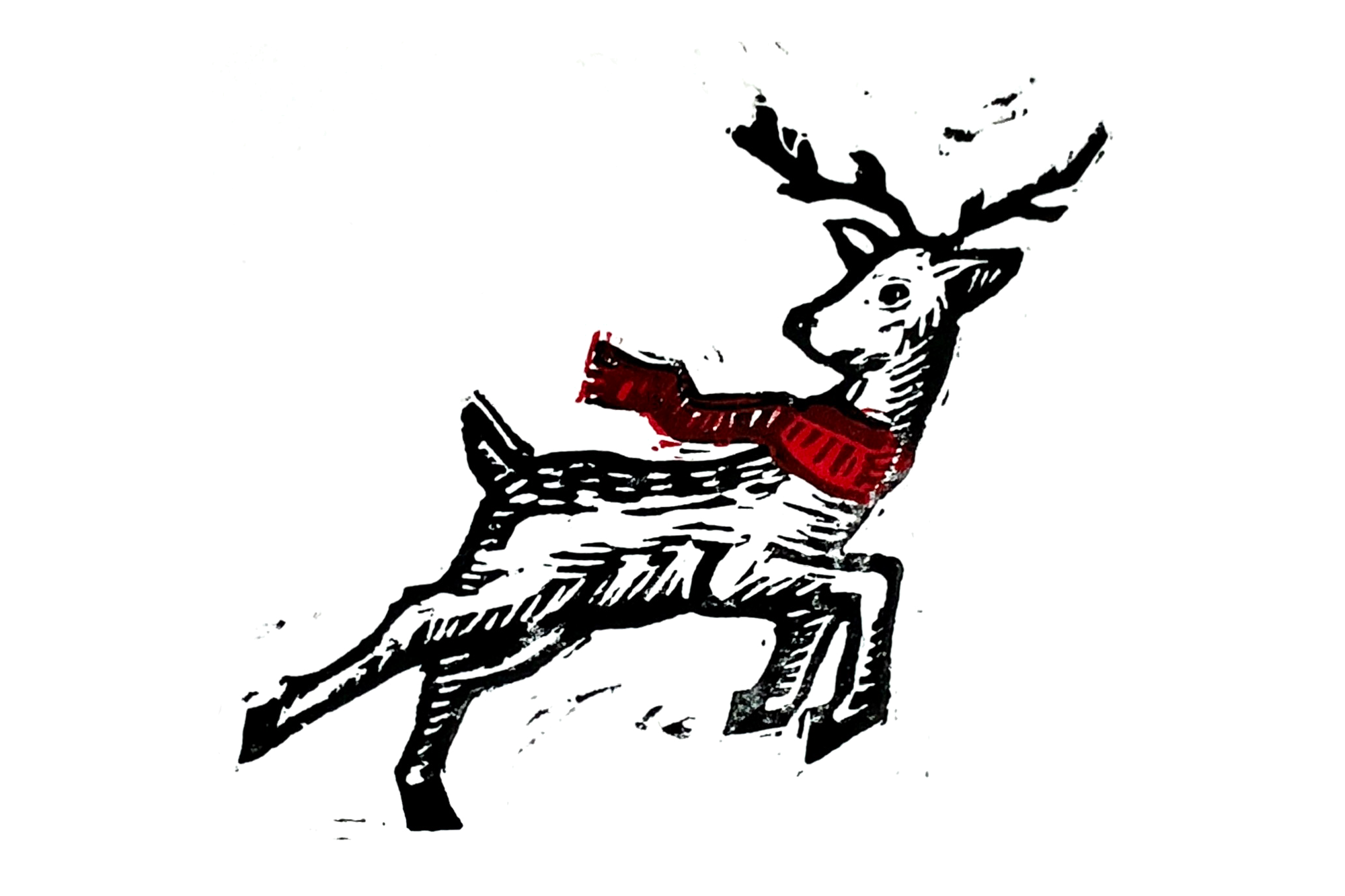 Kerstkaarten - Lino