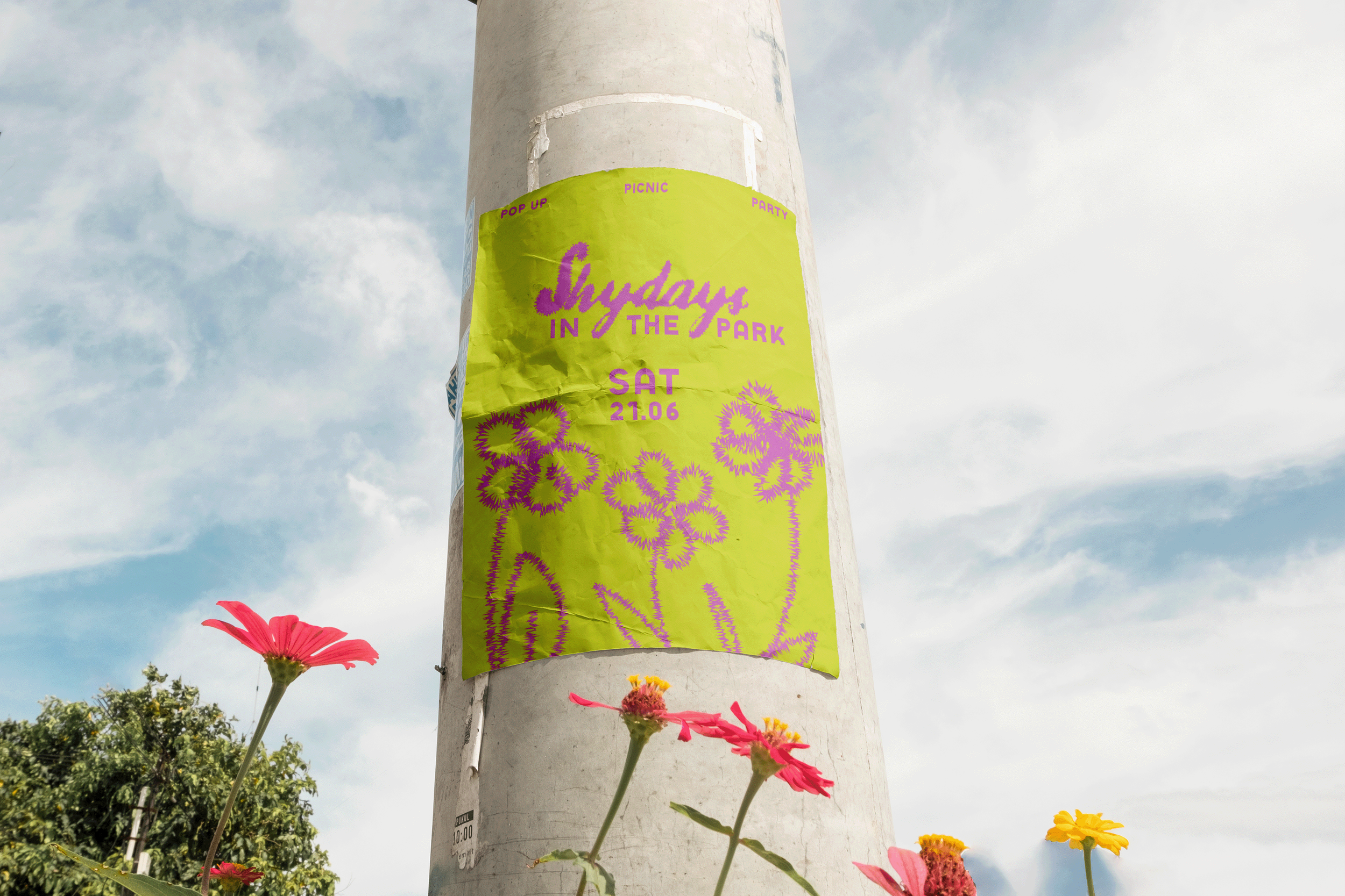 Shydays Poster - Lamppost in park mock up.png