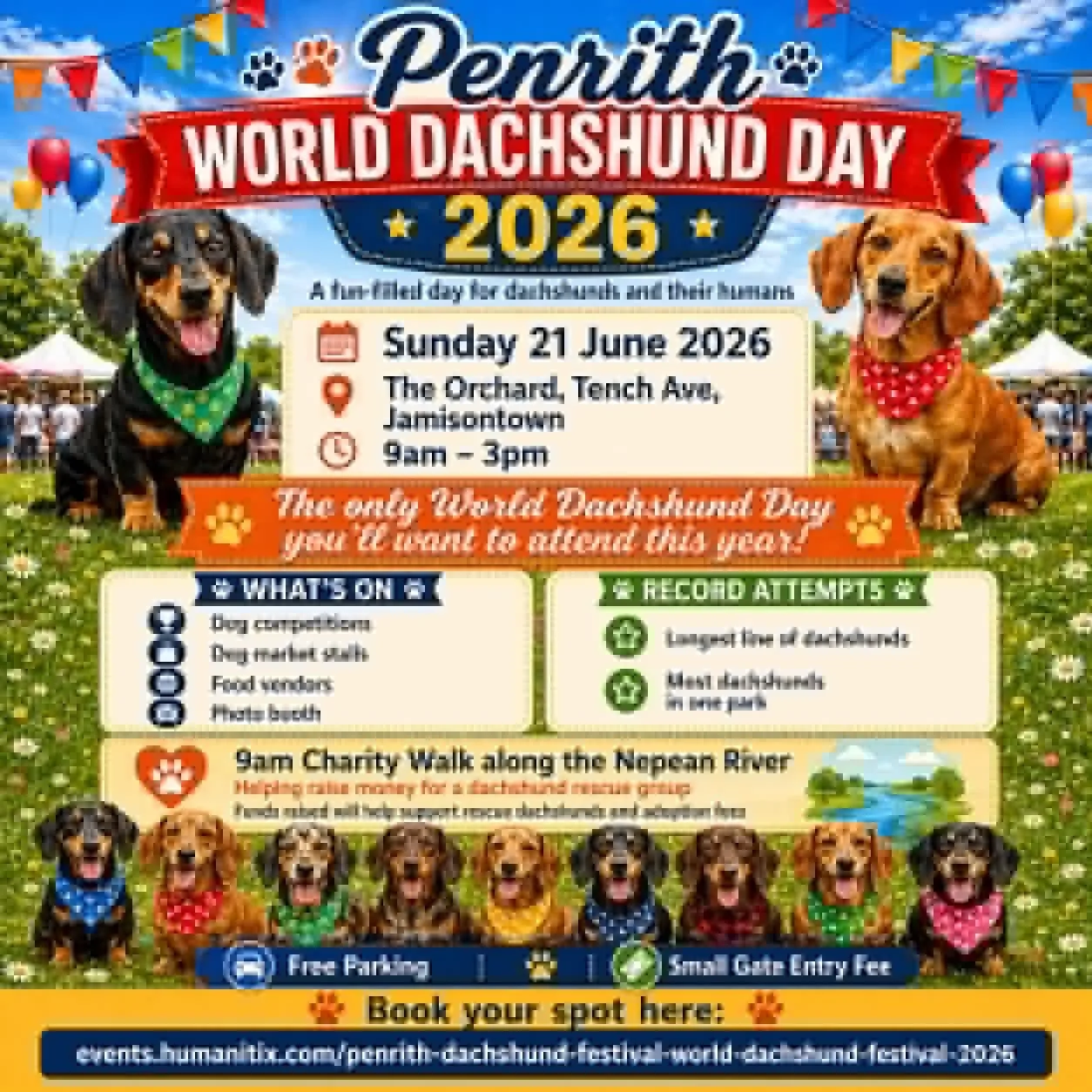 Penrith World Dachshund Day