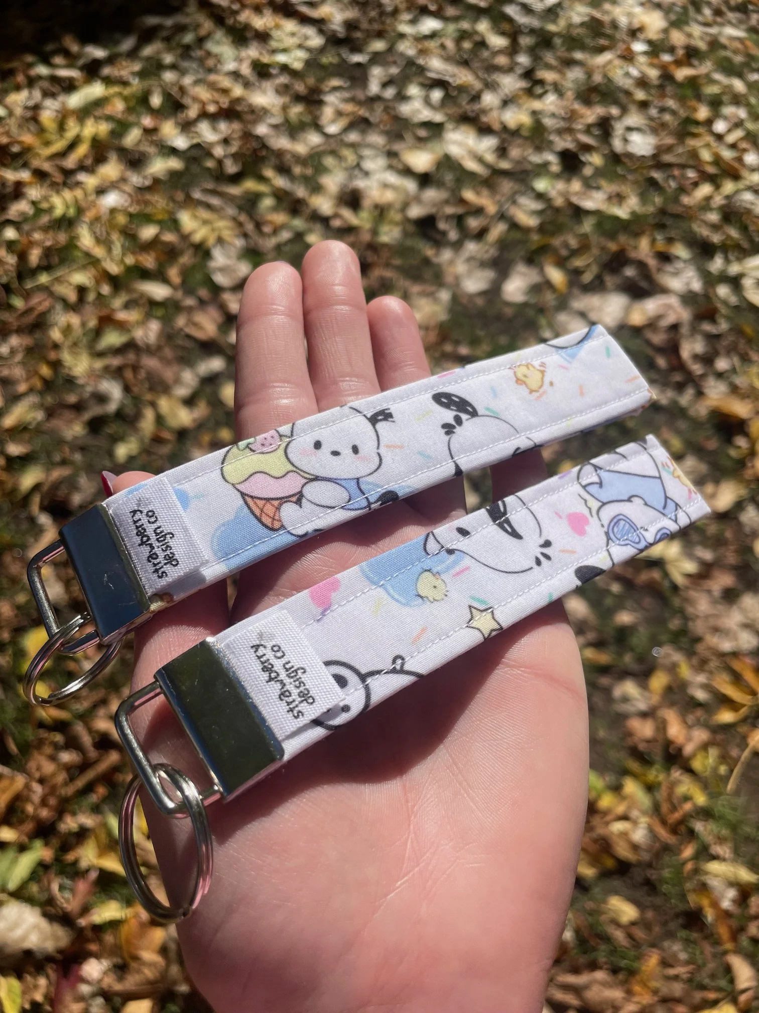 Pochacco Ice-Cream Wristlet - Front 1.jpeg