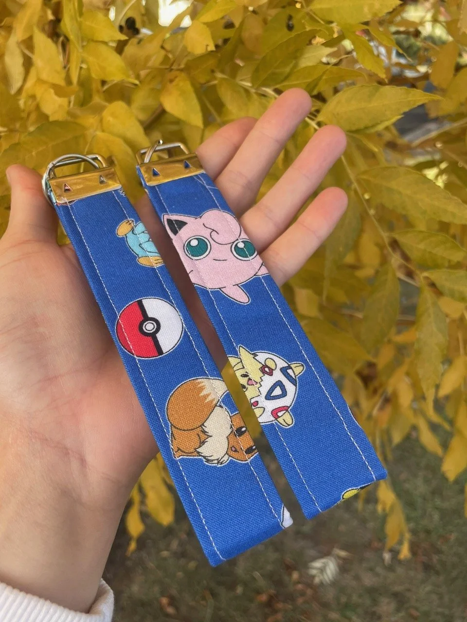 Pokemon Dark Blue Wristlet - back.jpeg