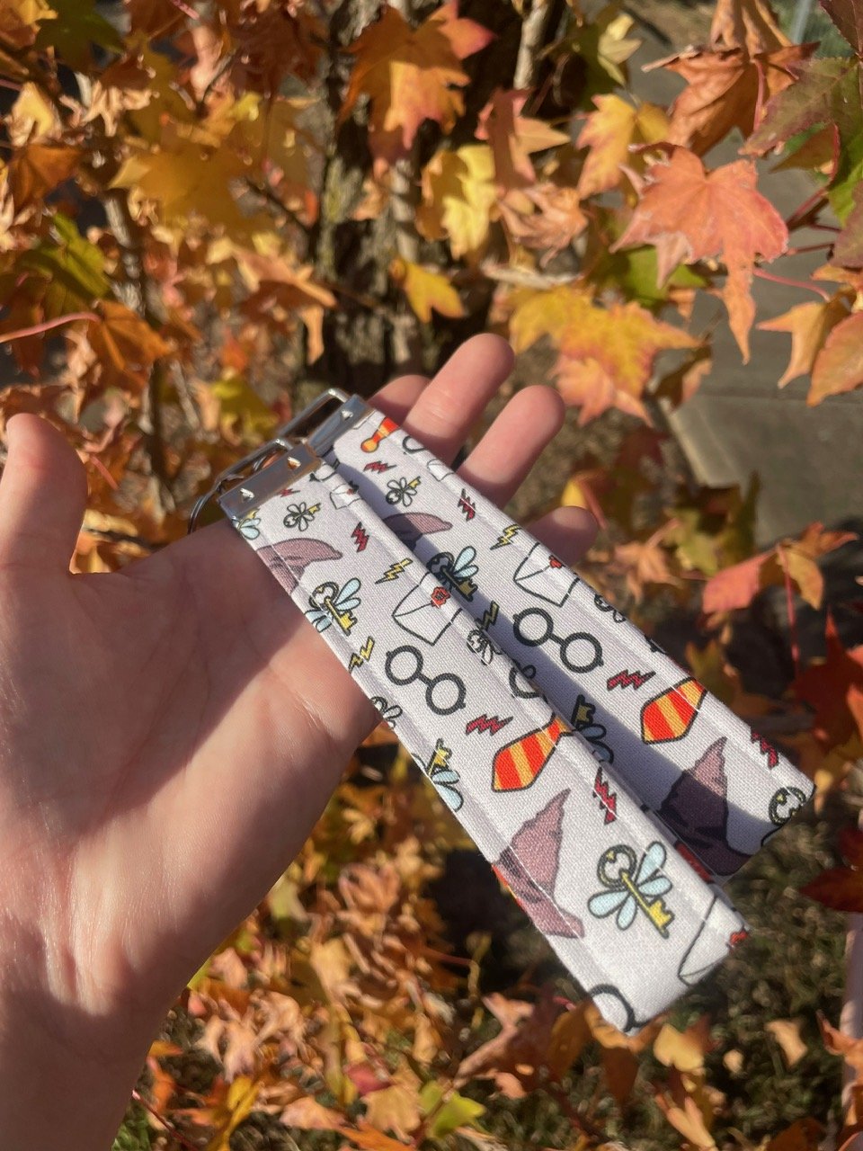 Harry Potter Wristlet Grey - Back.jpeg