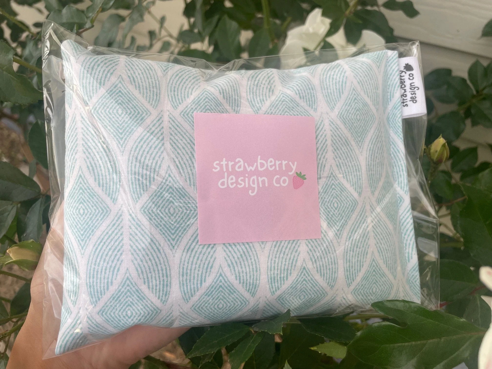 Blue Aztec Leaves Heat Pack - Front.jpeg