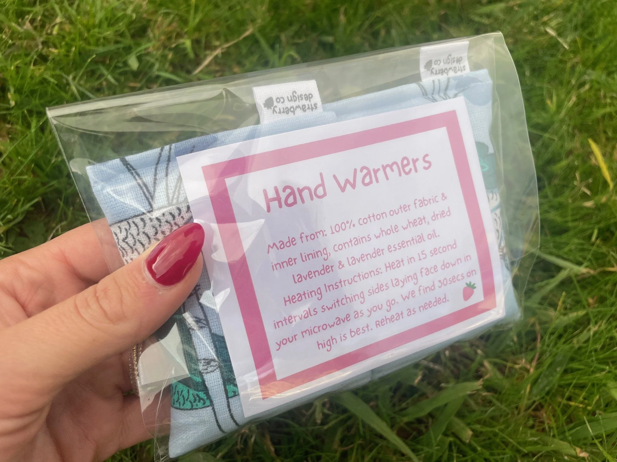 Blue Budgies Hand Warmers - Back.jpeg