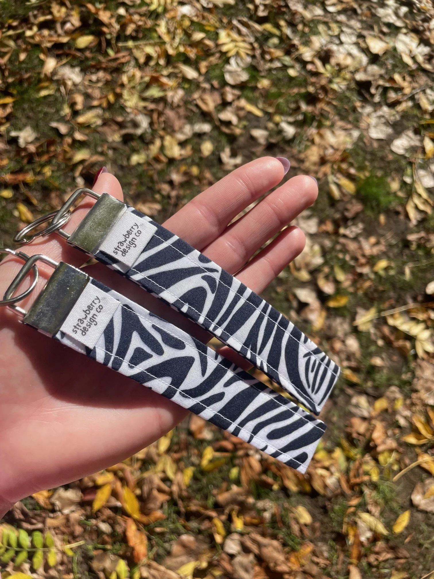 Zebra Wristlet - Front.jpeg