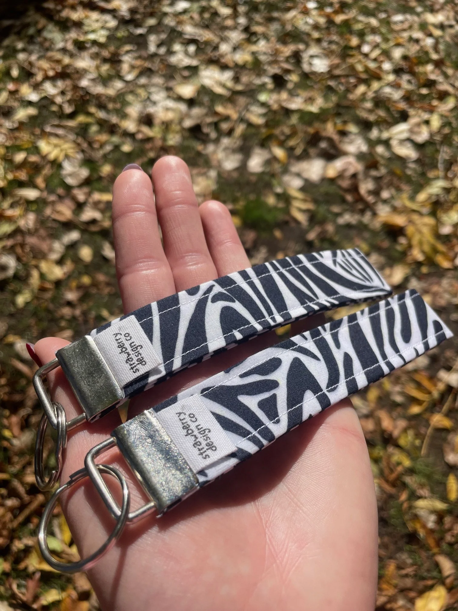 Zebra Wristlet - Front 1.jpeg
