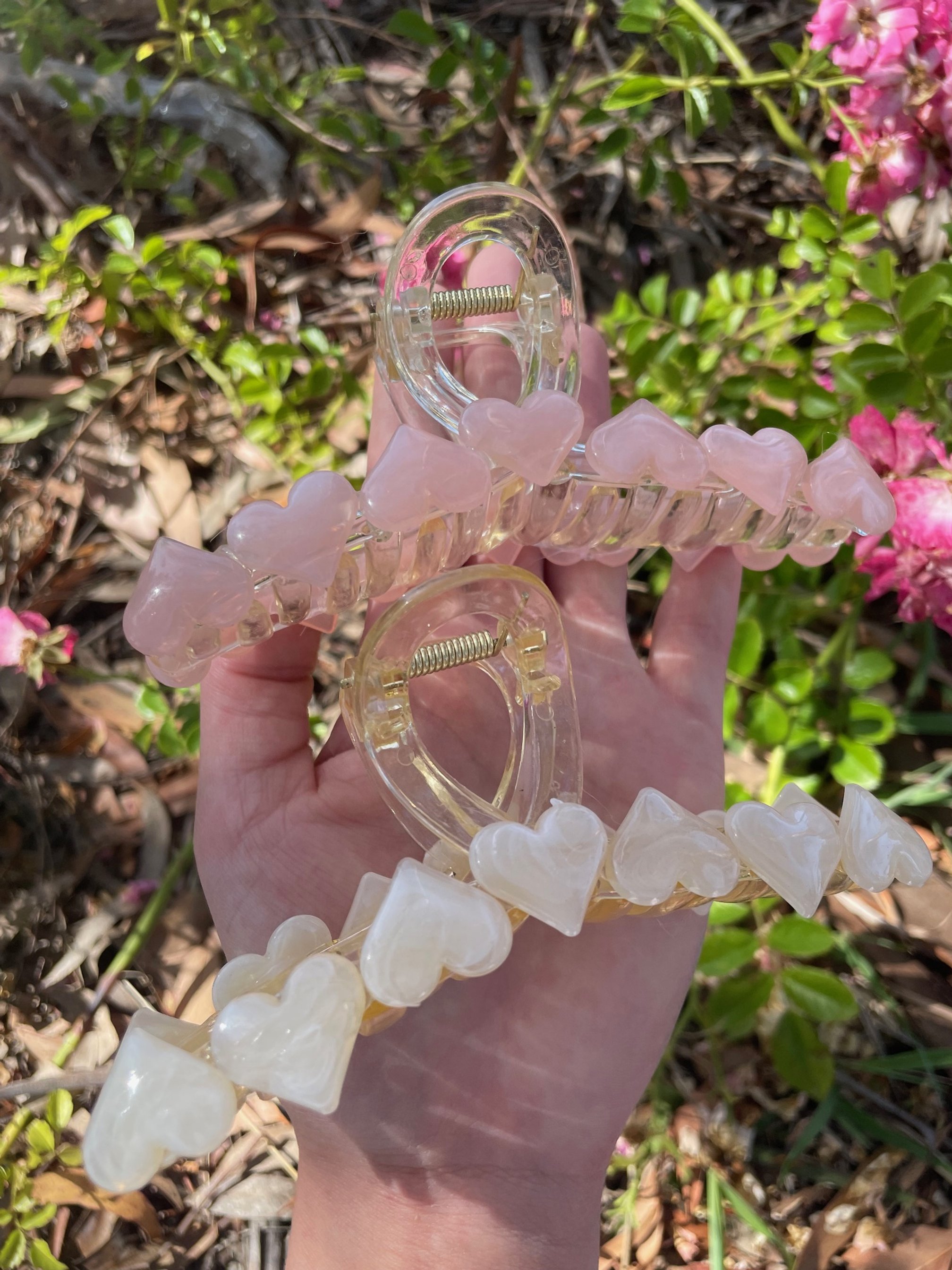 Jelly Heart Hair Claws