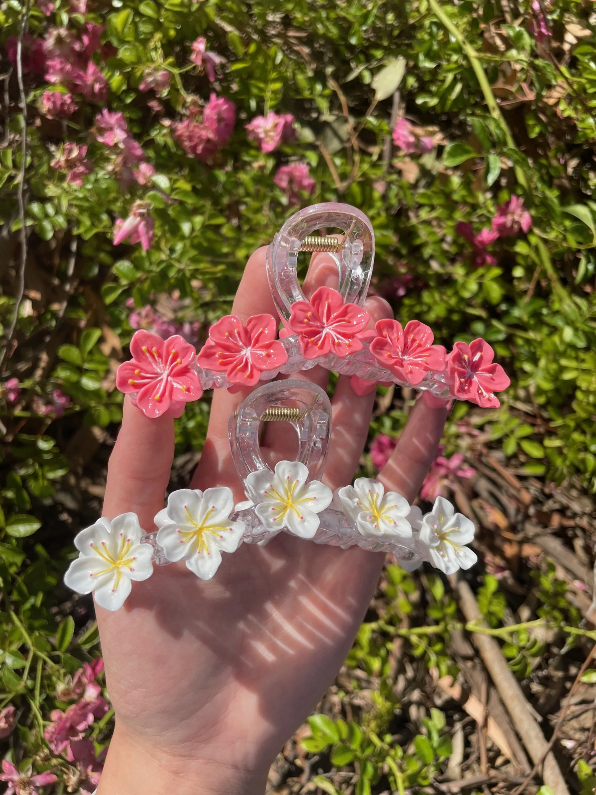 Hibiscus Hair Claws (smaller flower)