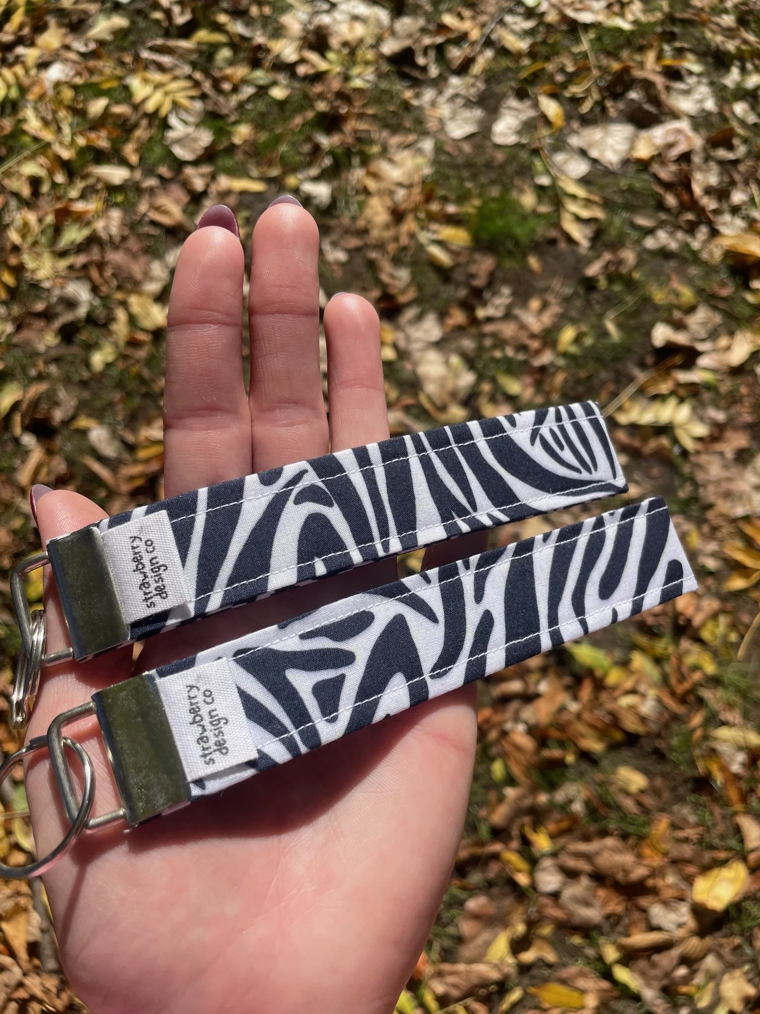 Zebra Wristlet - Front 2.jpeg