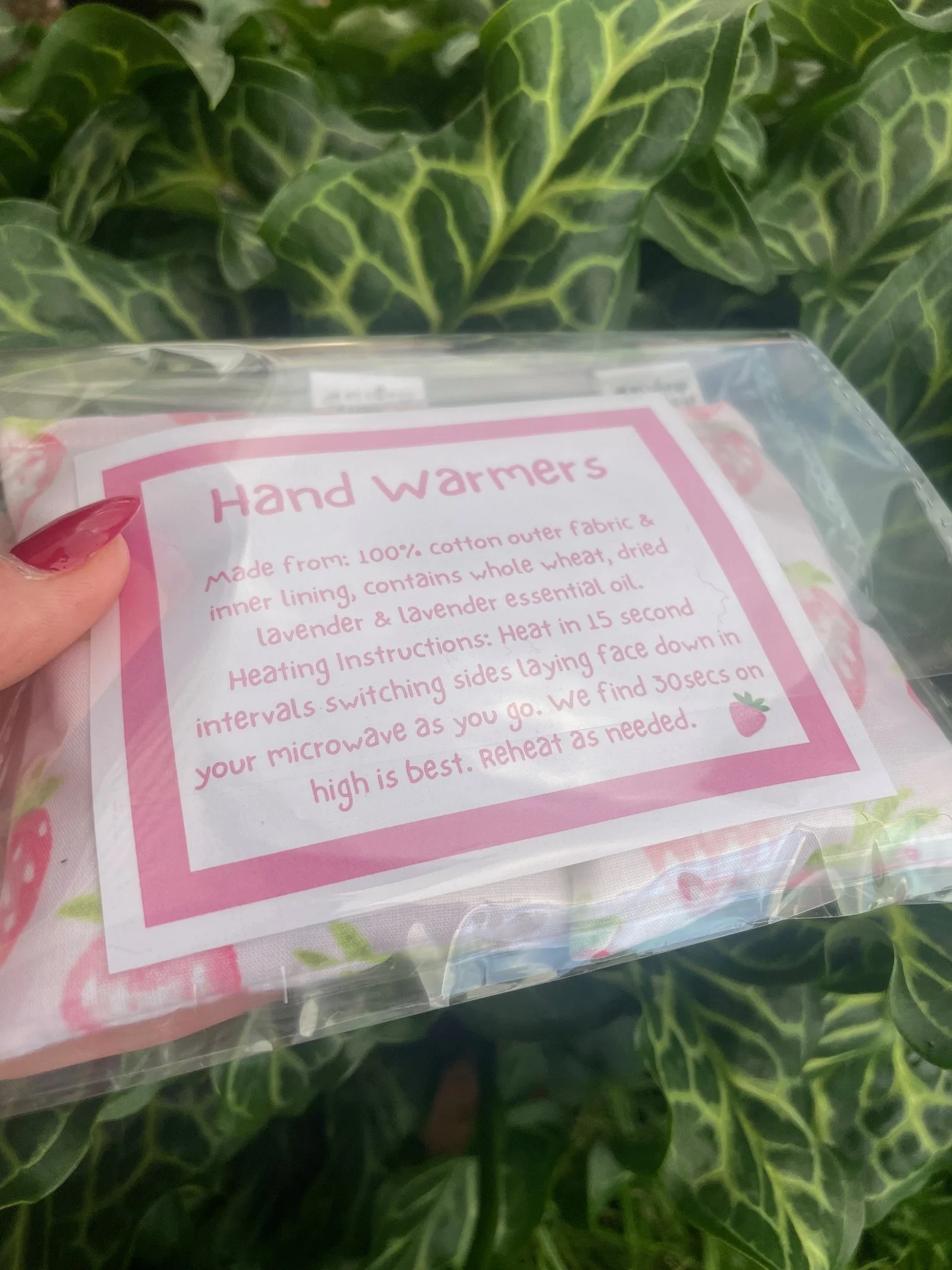 Pink Strawberry Hand Warmers - Side.jpeg