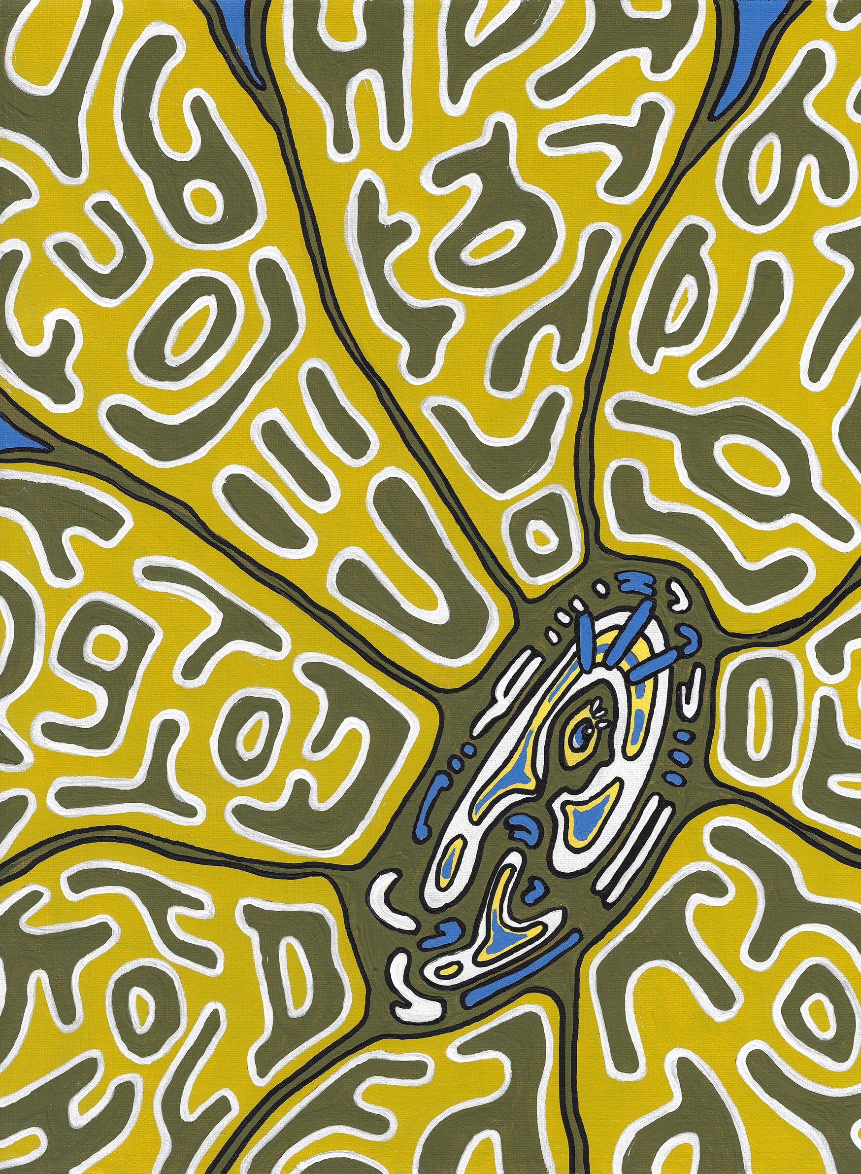 Nimea Ariana_The Seed Inside Her Speaks Volumes_April 28 2026_16in h x 12in w_Acrylic on Canvas_2026.jpg