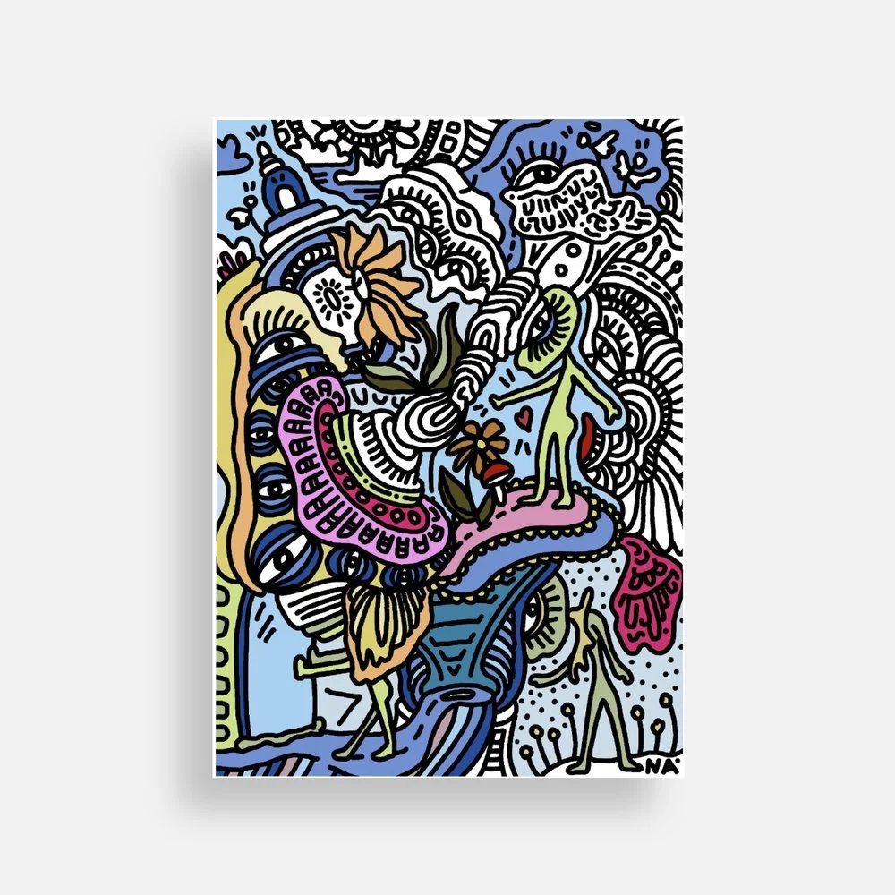 Open Sesame x Nimea Ariana 7x5 Print.jpeg