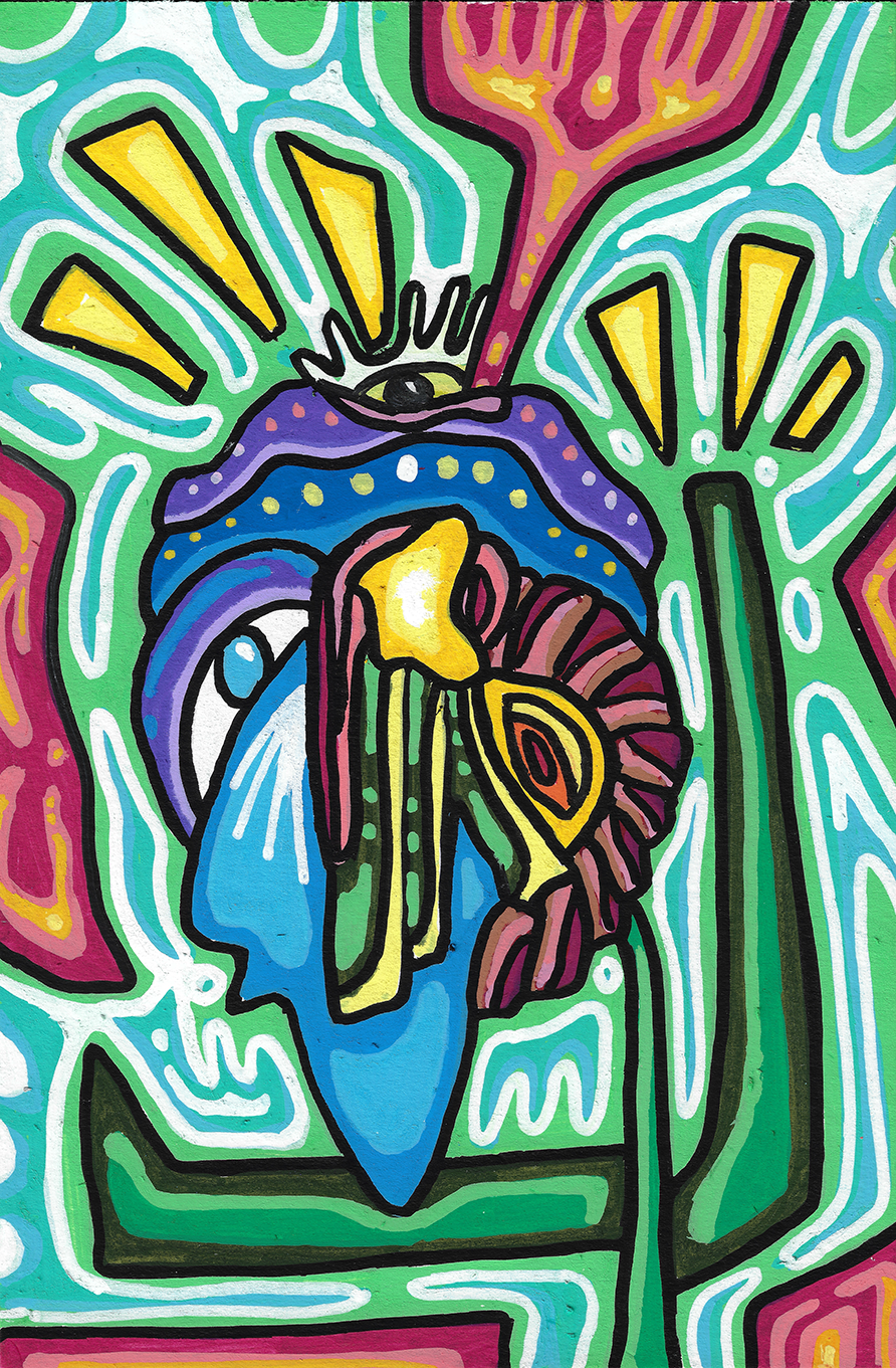 03_Nimea Ariana_Stained Glass Effect_Acrylic_Paper_9inHx6inW_2026.png
