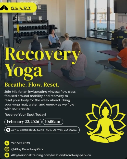 Alloy Broadway Park x Vital One Yoga Vinyasa Flow