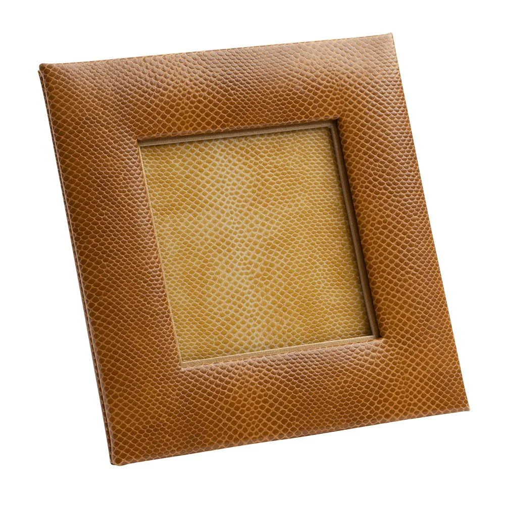 F9035-Caspari-Snakeskin-Square-Picture-Frame-4-inch-Cognac.jpg
