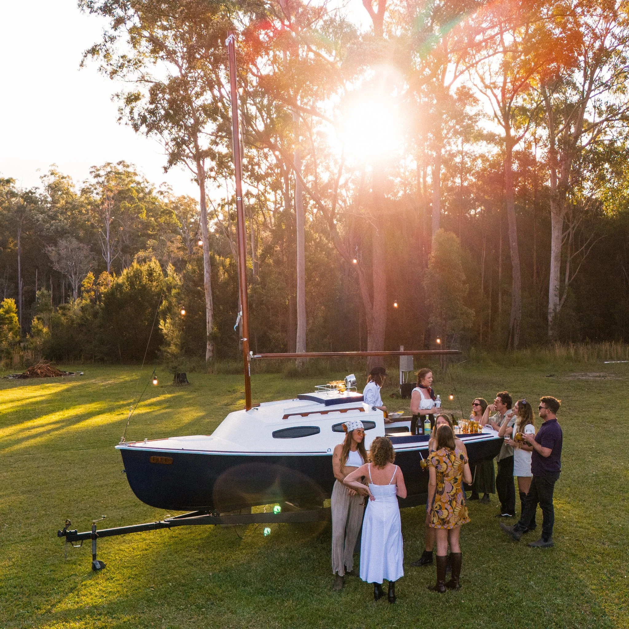 Mobile Boat Bar