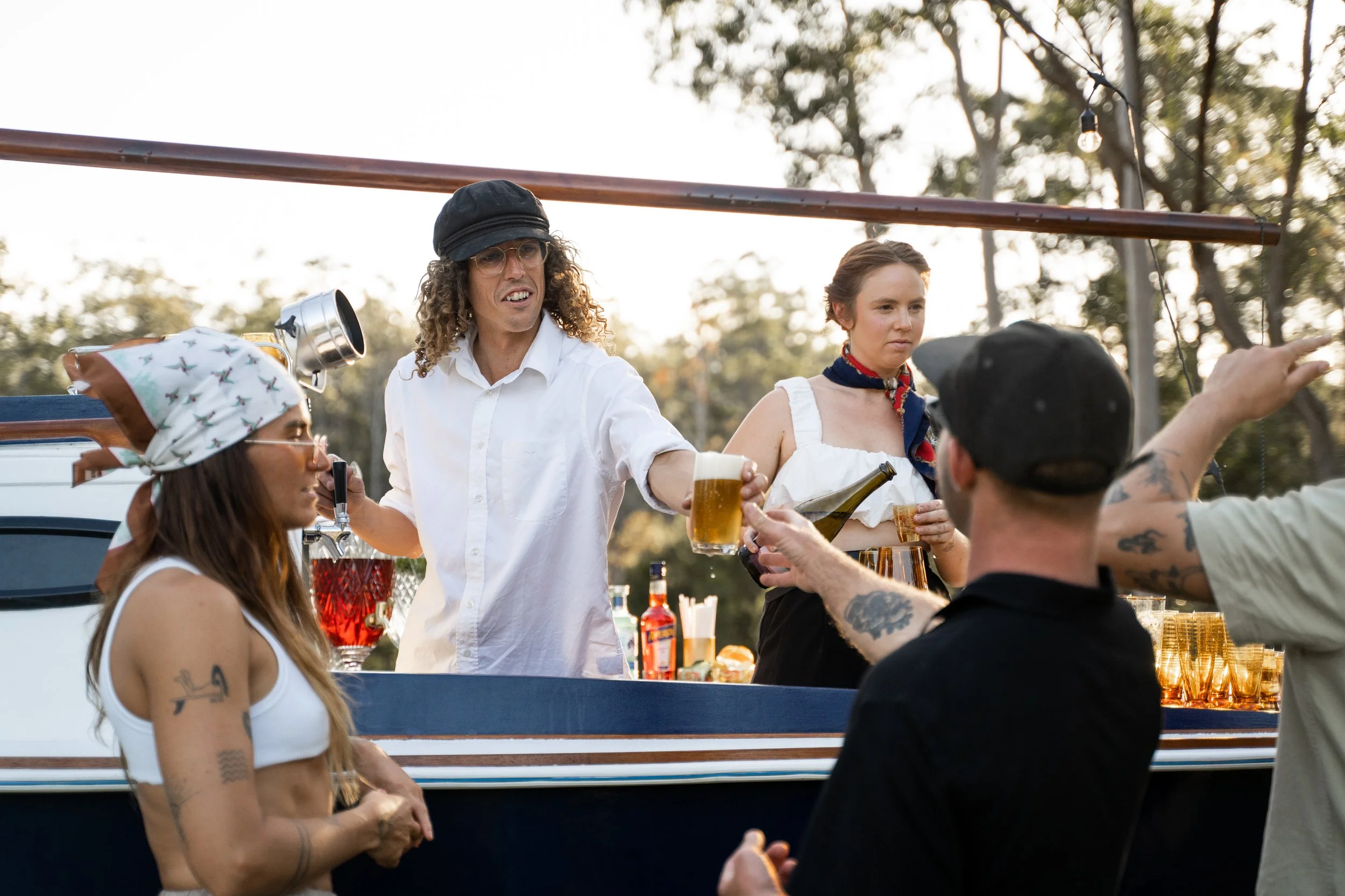 Mobile Boat Bar.