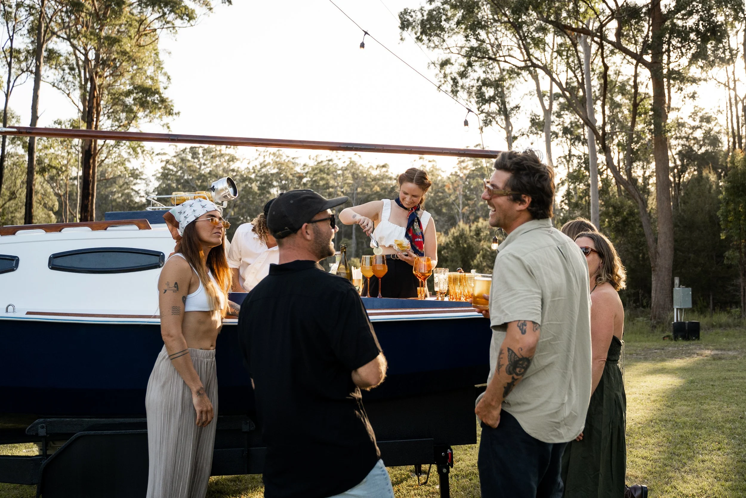 Mobile Boat Bar