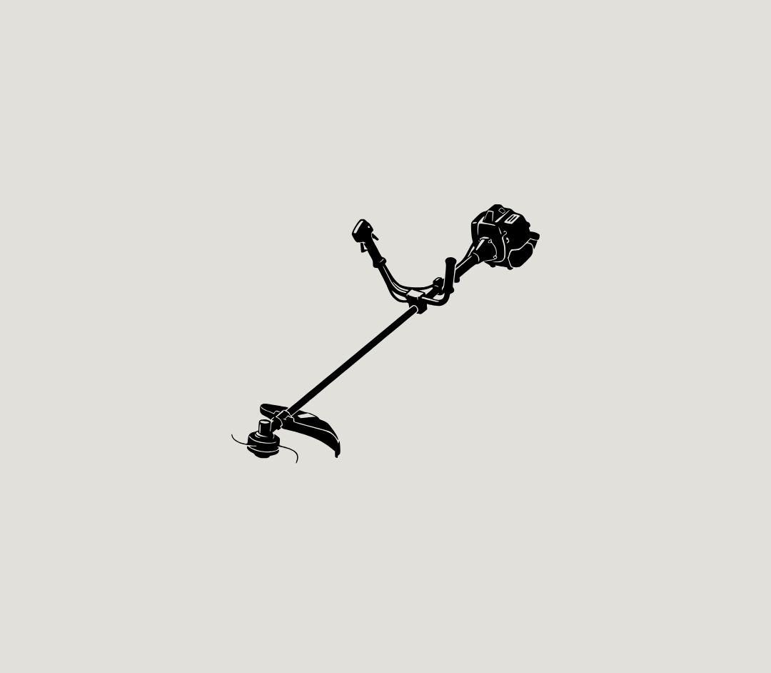 Garden maintenance and weeding service icon