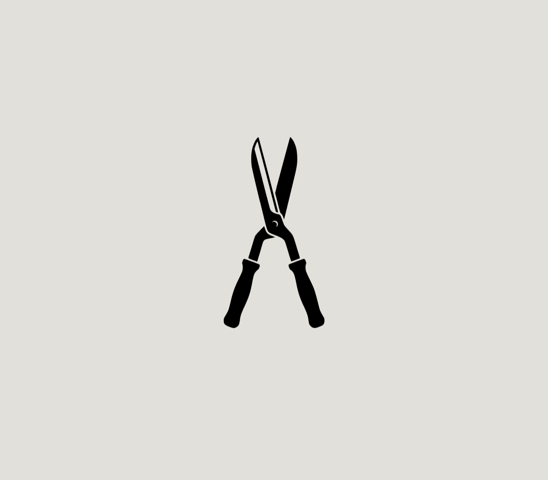 Pruning and trimming service icon