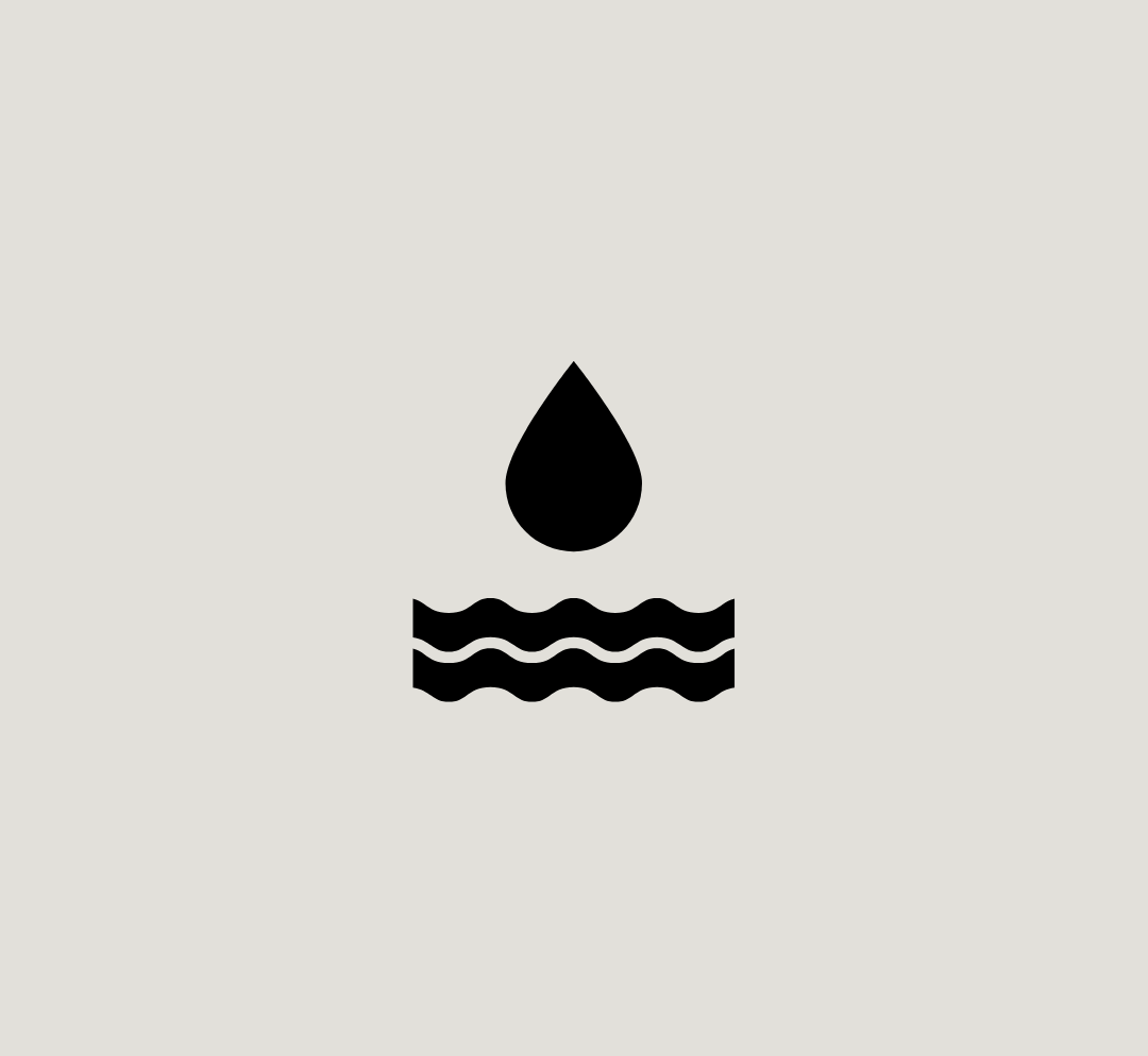 Water damage prevention icon