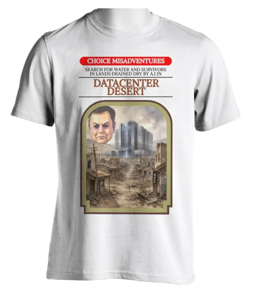CHOICE MISADVENTURES Datacenter Desert T-Shirt