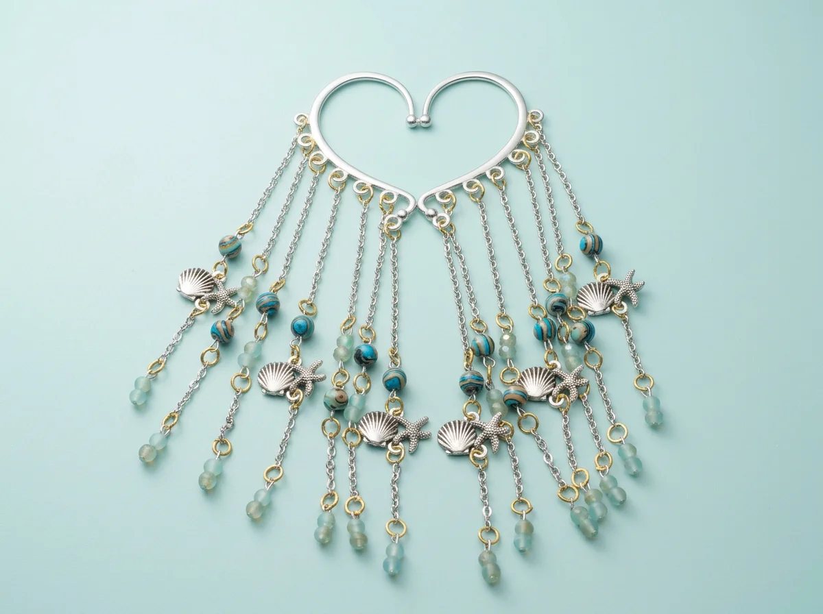 Beaded Earring Cuffs