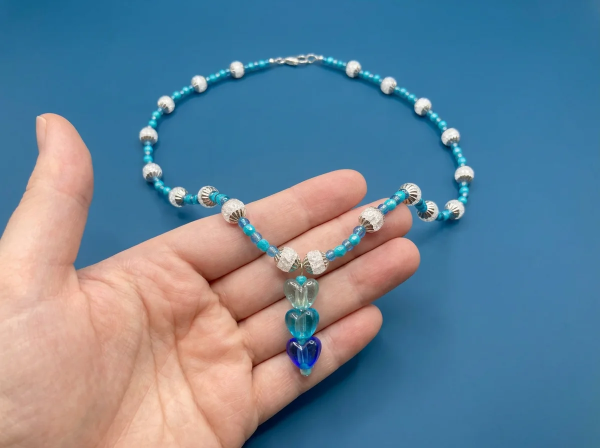 Beaded Valentine's Day Necklaces