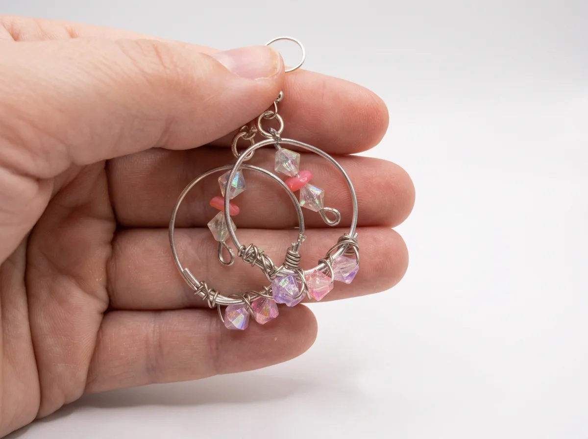 Beaded Earrings-NEW!!