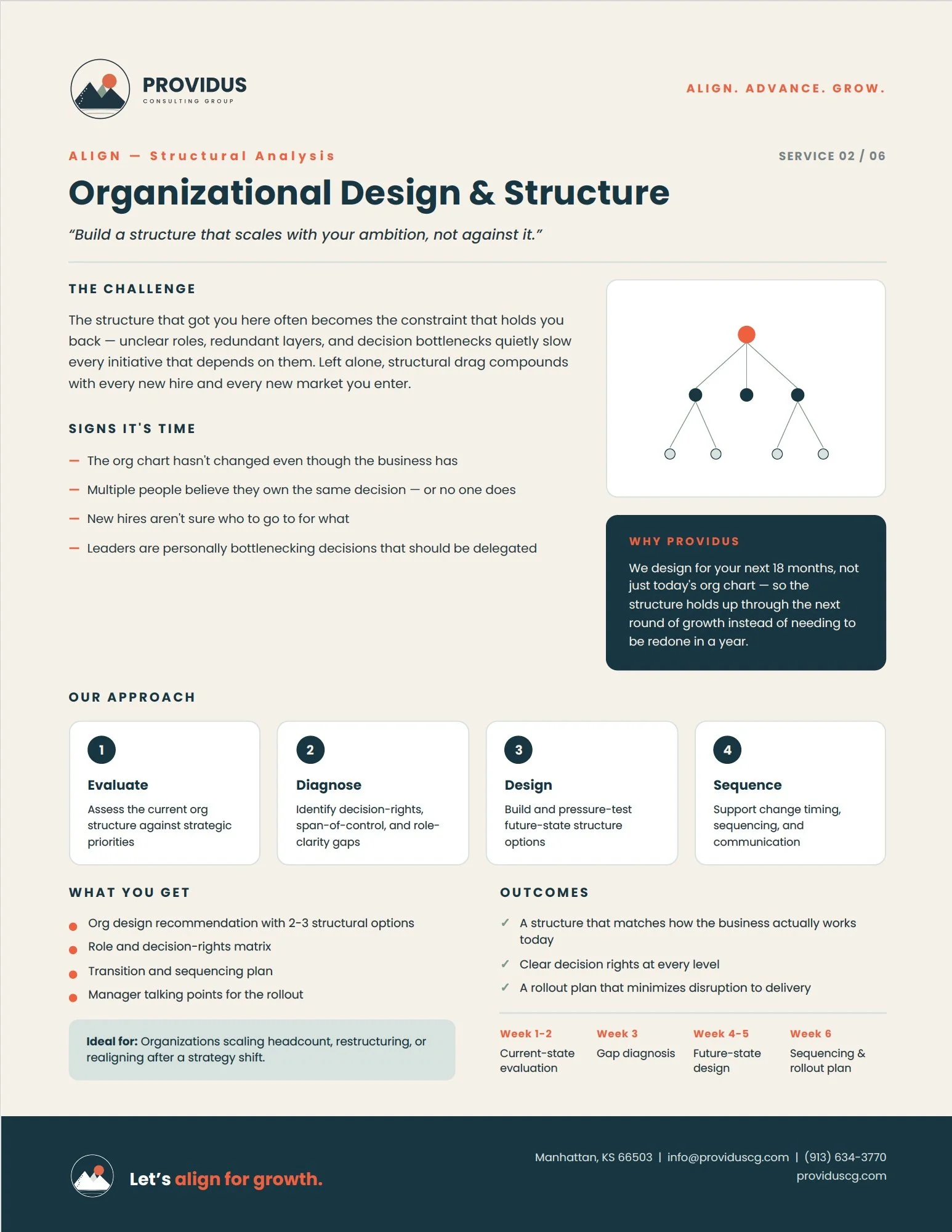 Organizational Design & Structure