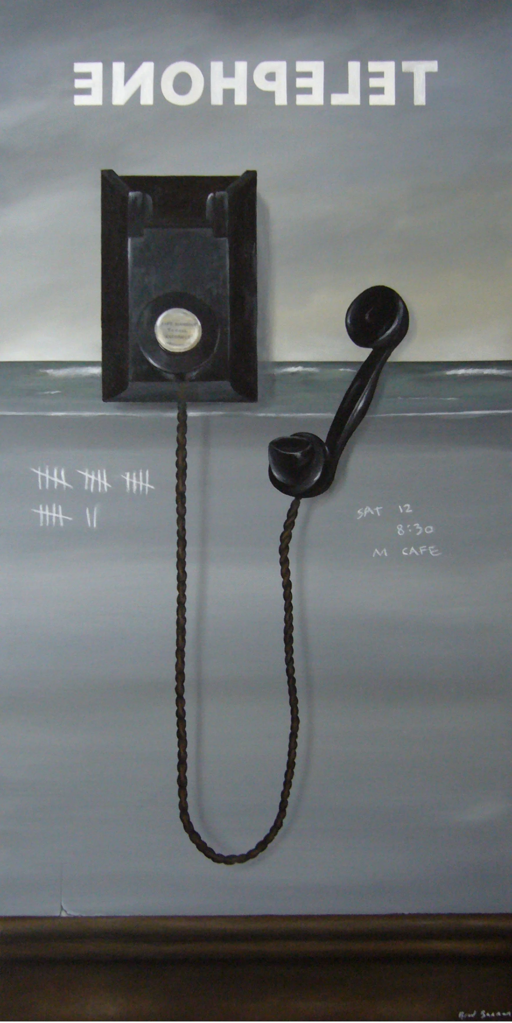 Operator, Long Distance Please,
2008,
Acrylic on Canvas