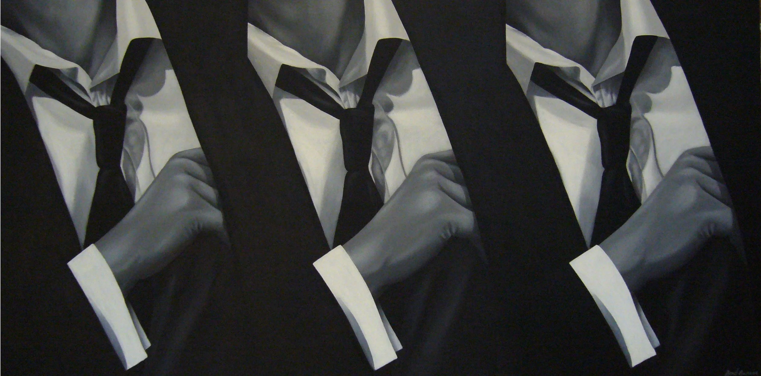 Three of a Kind,
2008,
Acrylic on Canvas