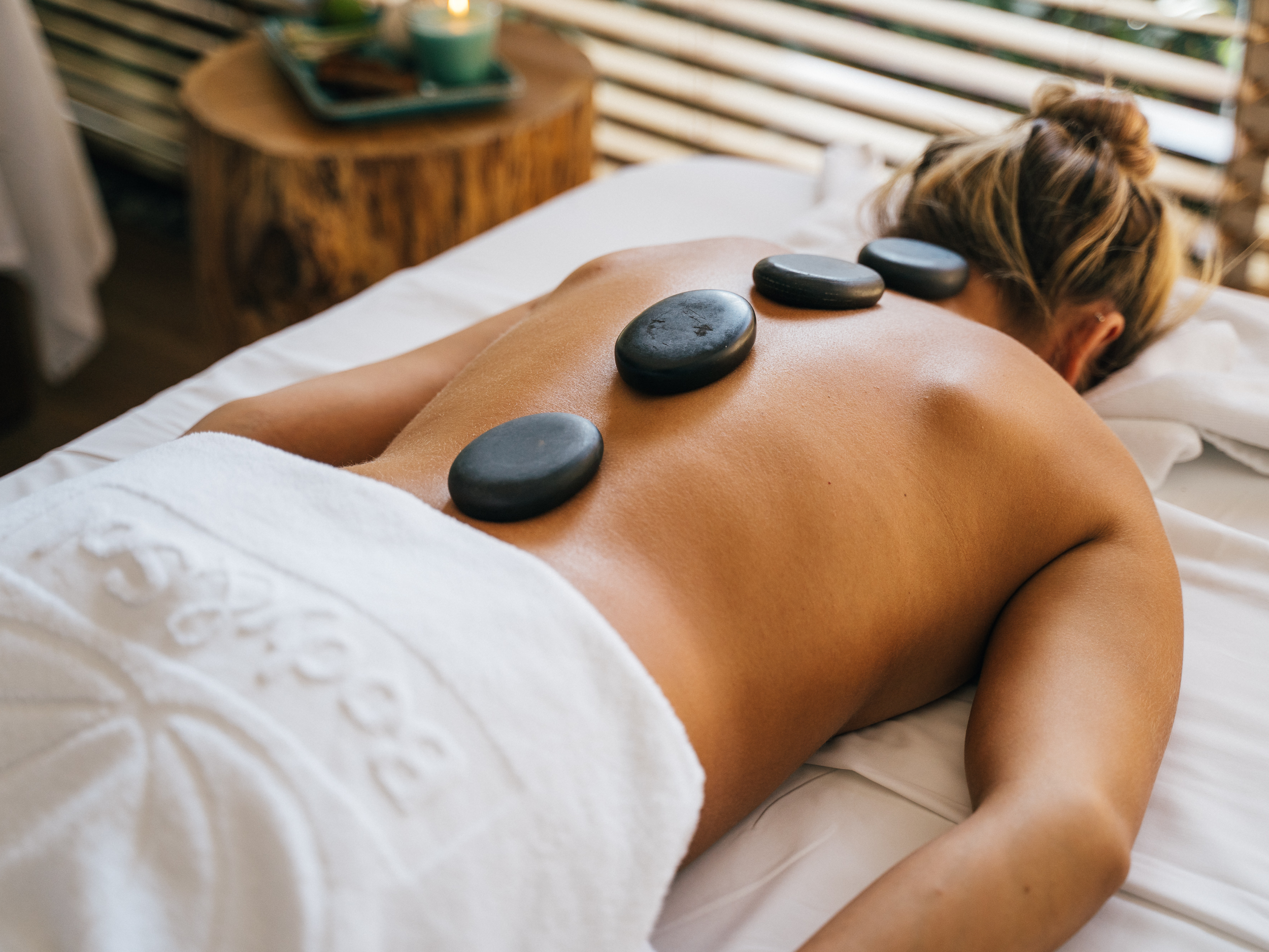 hot stone massage