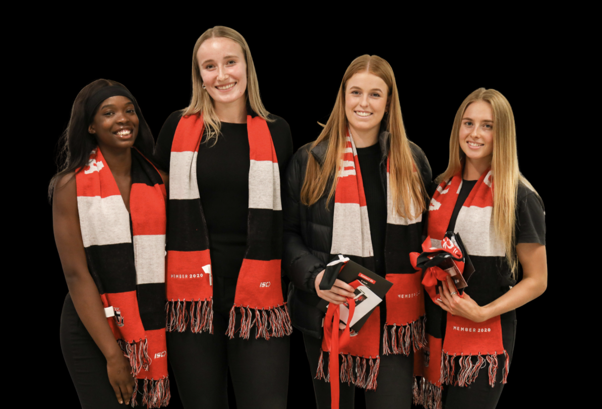 Bayside Netball Club players now playing in VNL’s Southern Saints.