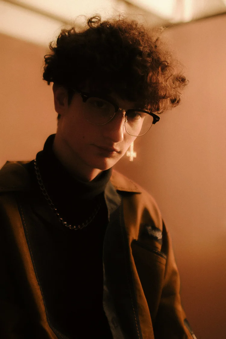 Portrait with warm side light