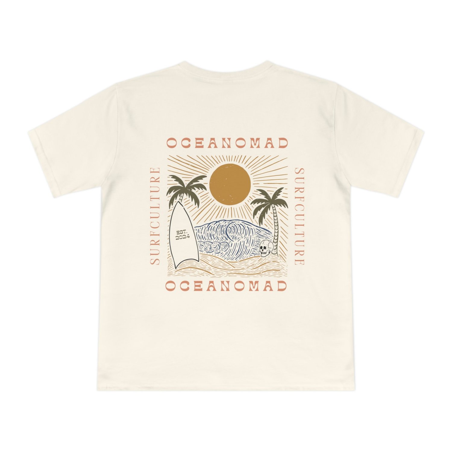 Organic cotton & unisex T-shirt with print — Oceanomad