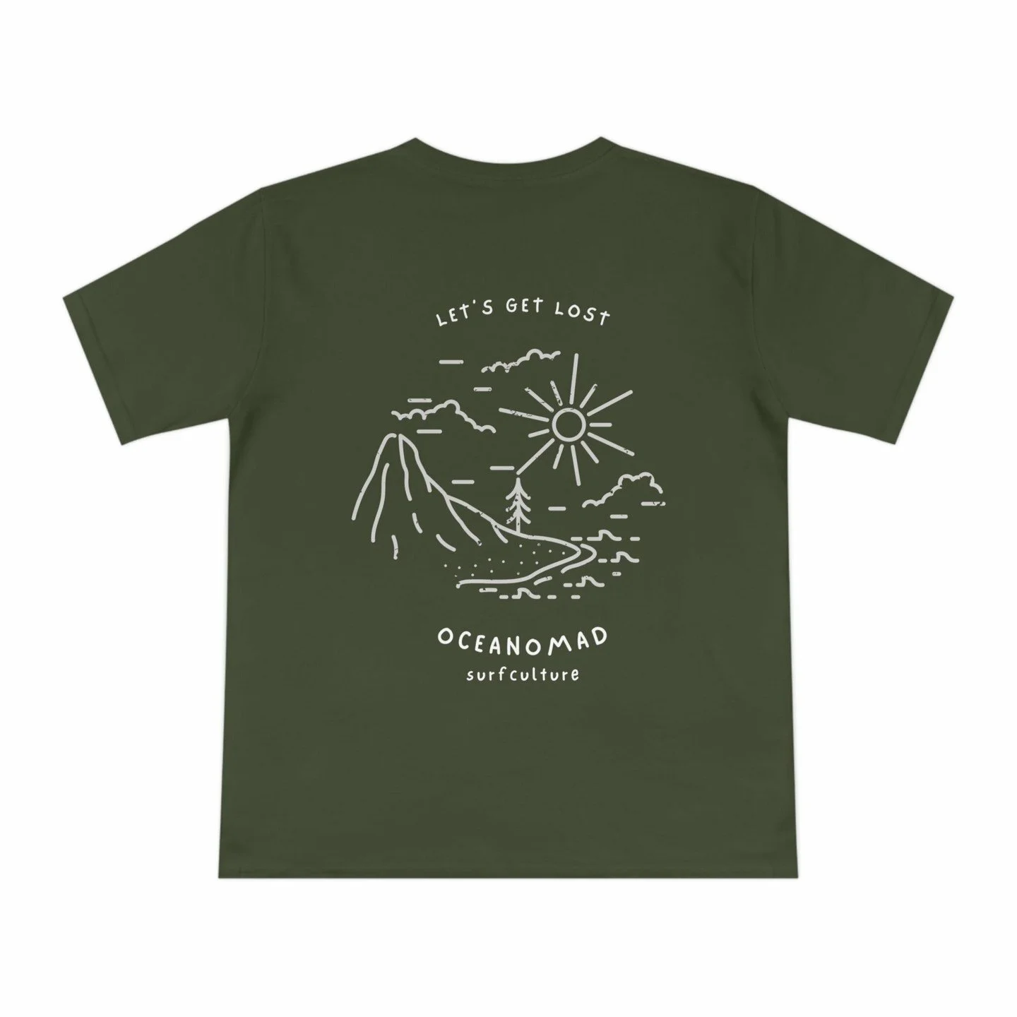 New In Stock! Discover the exceptional Organic Cotton Unisex T-Shirt - Wanderlust, now at an unmatched price of $59.99