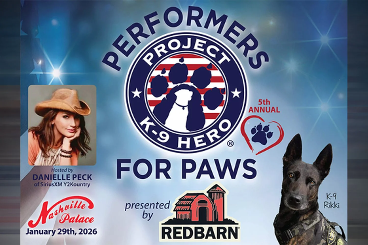 5th Annual Performers for Paws
