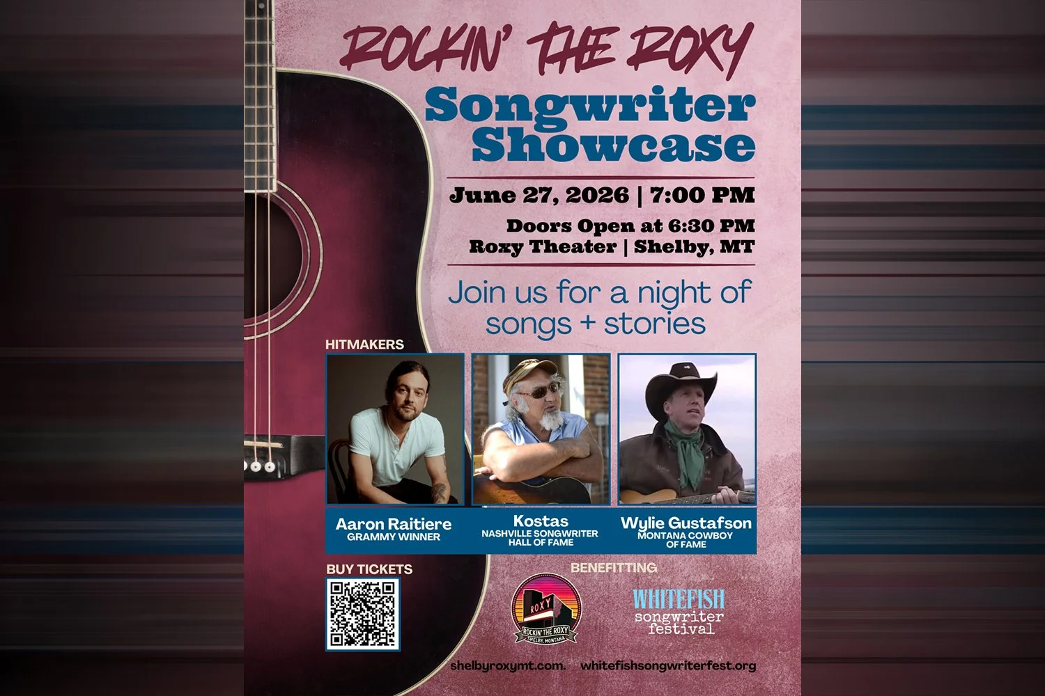 Rockin’ the Roxy – Songwriter Showcase