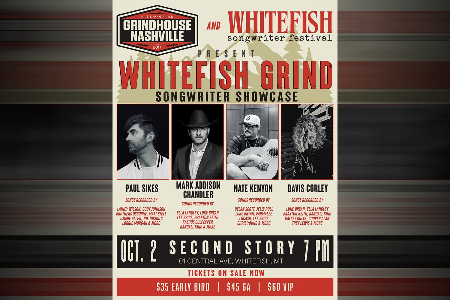 Whitefish Grind: Songwriter Showcase