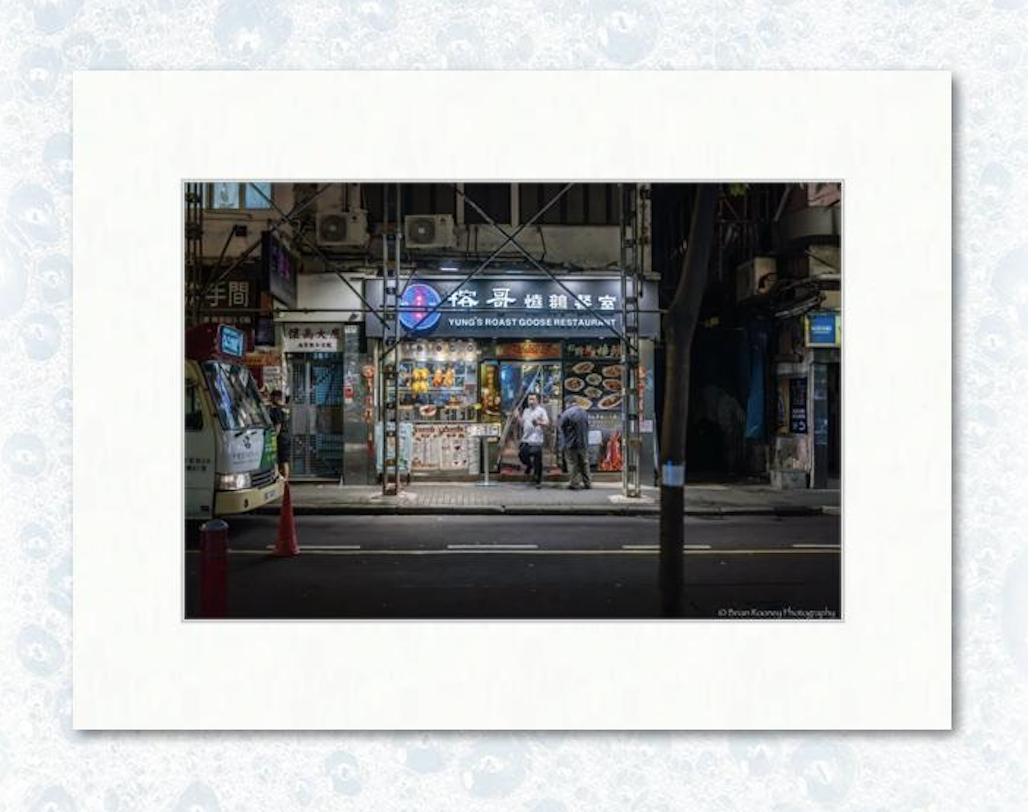 12” x 18” on 18” x 24” example matting