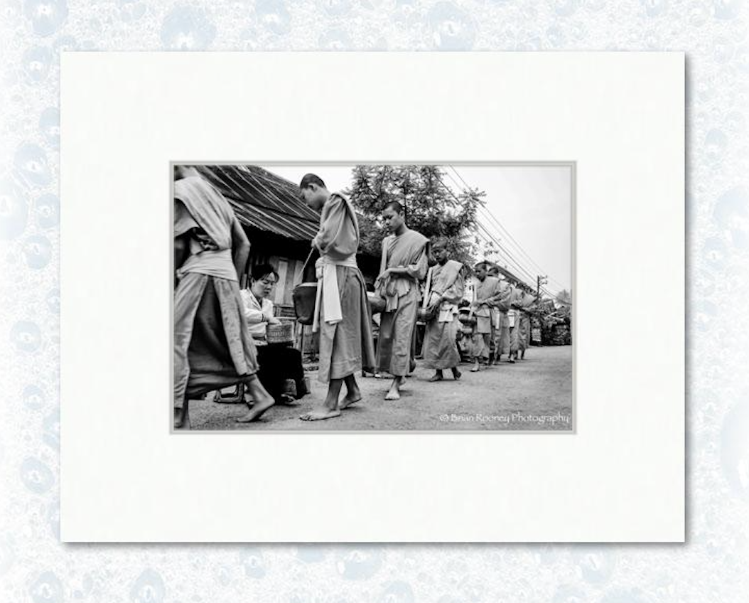 6" x 9" on 11" x 14" example matting