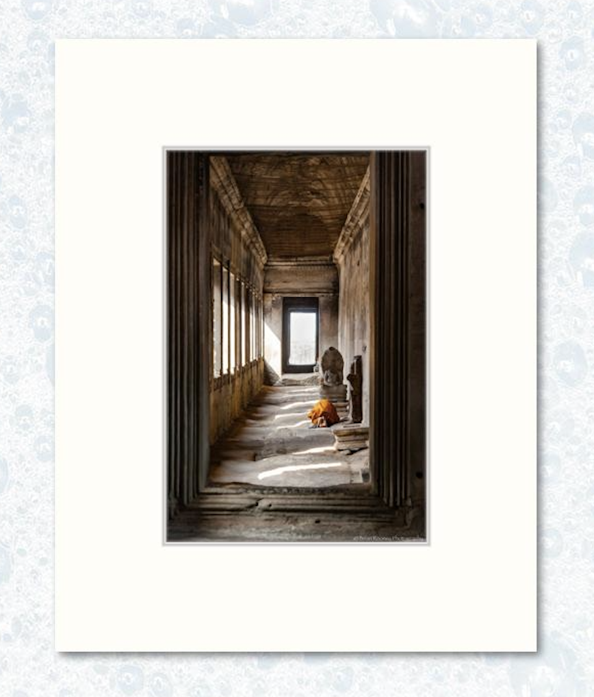 12” x 18” on 18” x 24” example matting