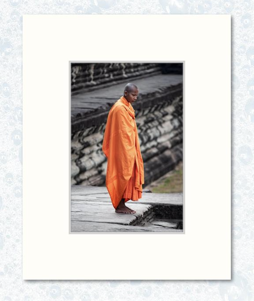 6" x 9" on 11" x 14" example matting